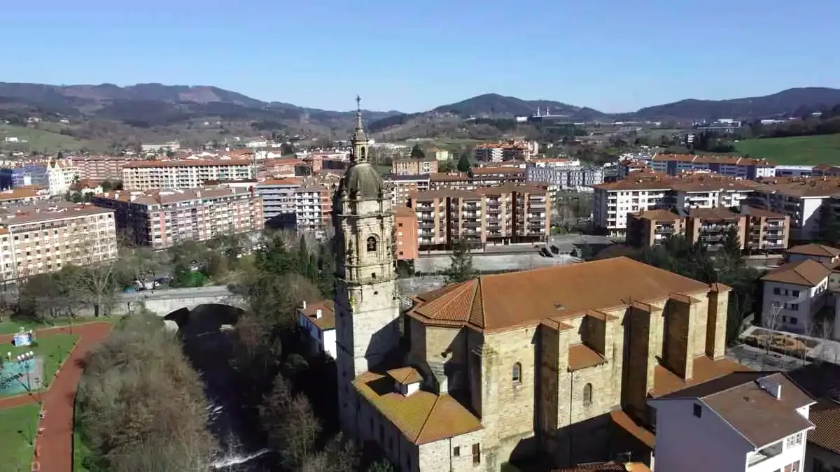 Hormigón impreso en Amorebieta-Etxano, Busturialdea Bizkaia