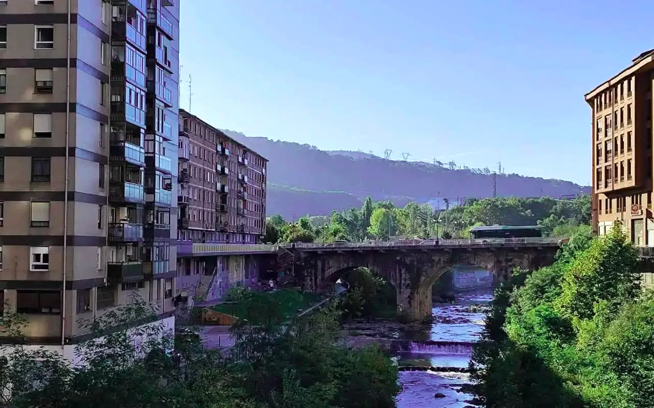 Hormigón impreso en Basauri, Bizkaia