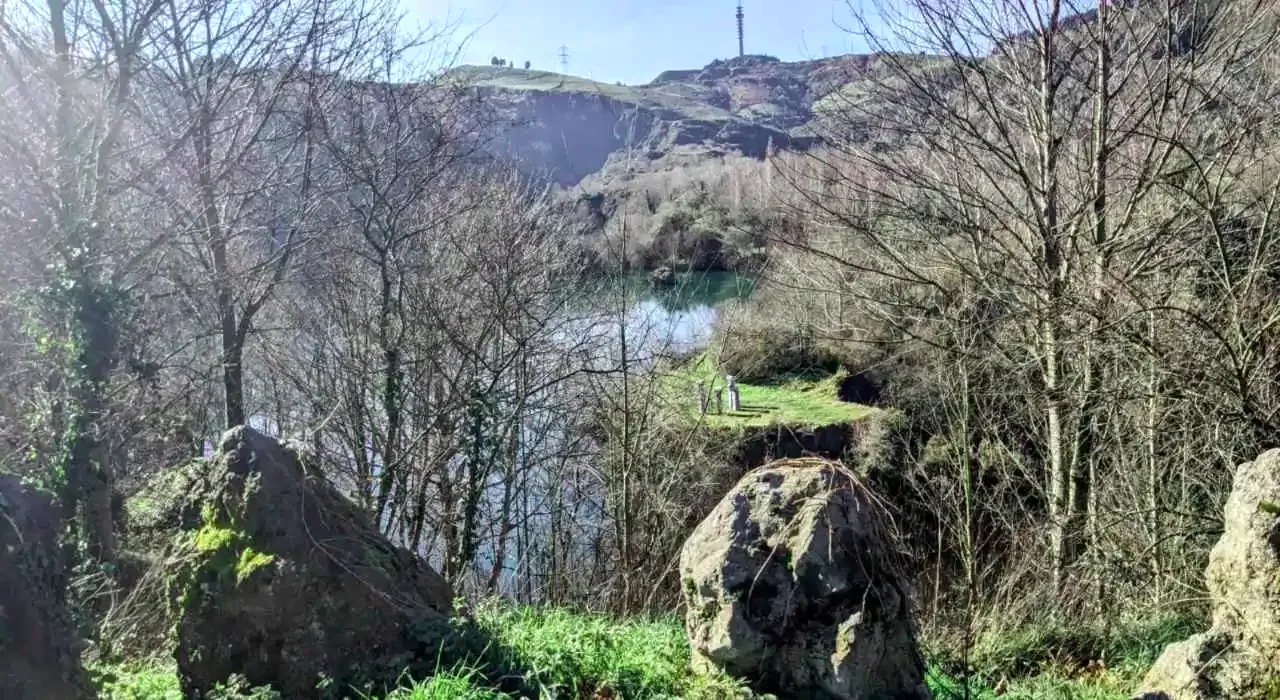 Hormigón impreso en Valle de Trápaga-Trapagaran, Margen Izquierda Bizkaia